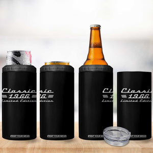 60th Birthday 1966 Limited Edition Classic Car 4 in 1 Can Cooler Tumbler
