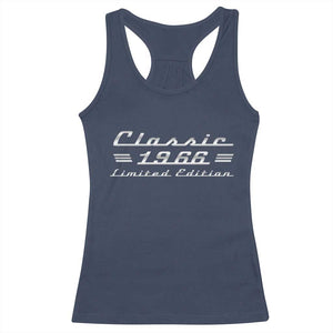 60th Birthday 1966 Limited Edition Classic Car Racerback Tank Top