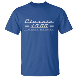 60th Birthday 1966 Limited Edition Classic Car T Shirt