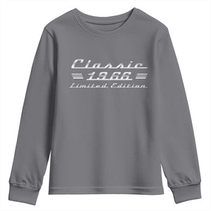 60th Birthday 1966 Limited Edition Classic Car Youth Sweatshirt