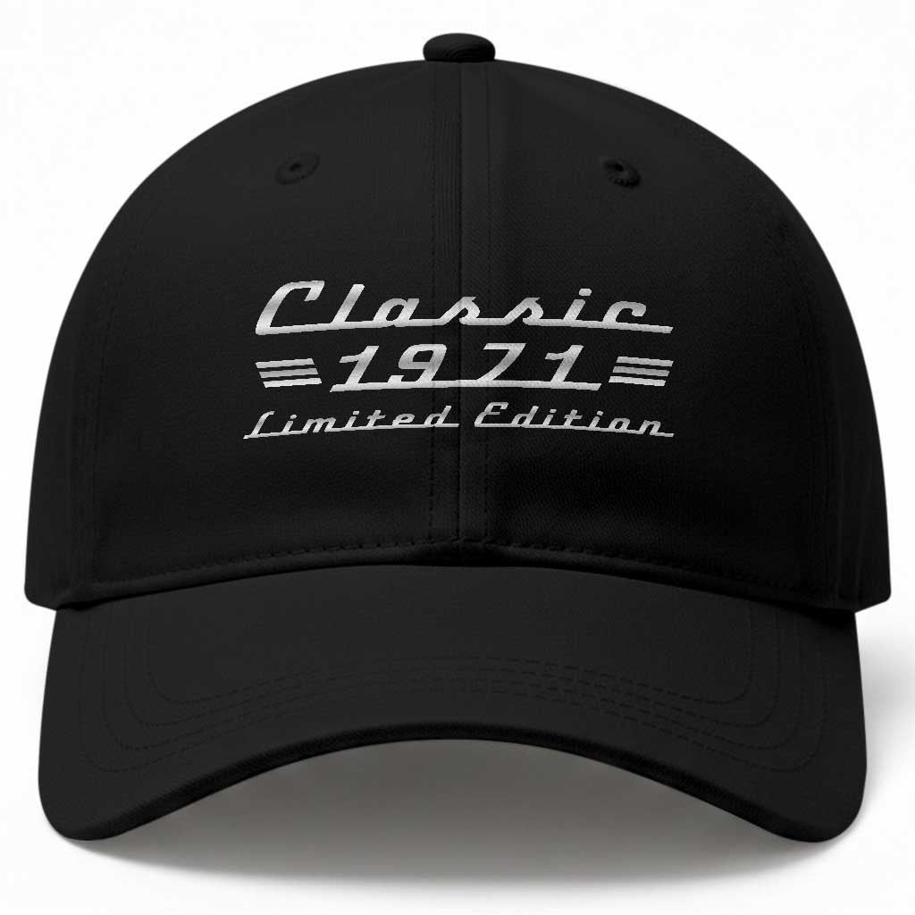 55th Birthday 1971 Limited Edition Classic Car Baseball Cap