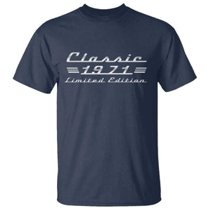 55th Birthday 1971 Limited Edition Classic Car T Shirt