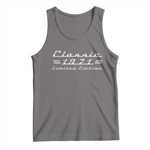 55th Birthday 1971 Limited Edition Classic Car Tank Top