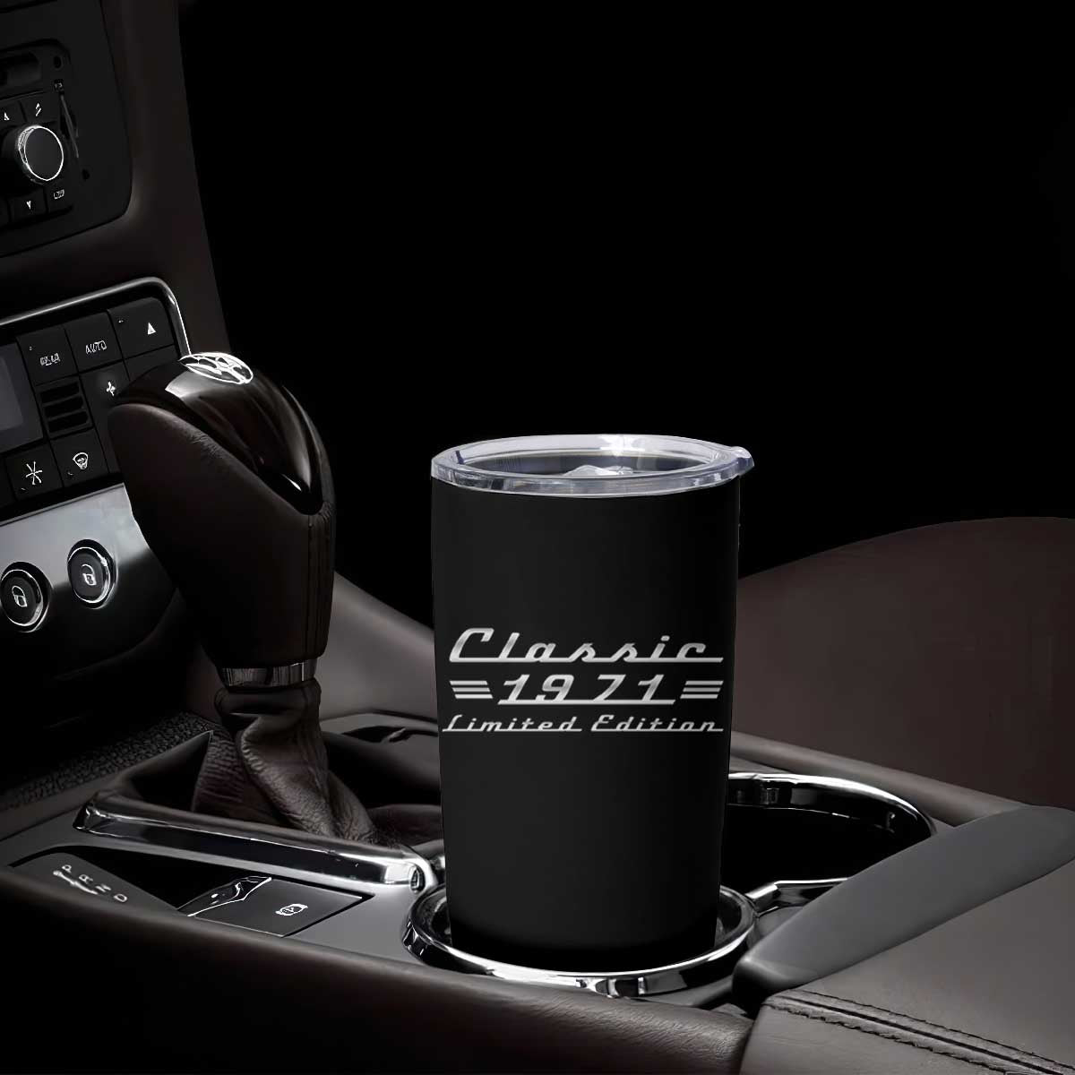 55th Birthday 1971 Limited Edition Classic Car Tumbler Cup