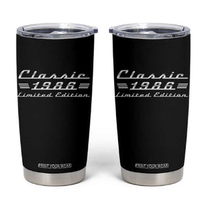 40th Birthday 1986 Limited Edition Classic Car Tumbler Cup