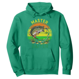 Funny Bass Fishing St Patricks Day Hoodie Master Baiter TS14 Irish Green Print Your Wear