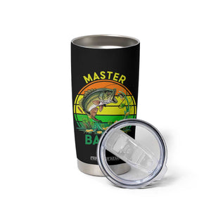Funny Bass Fishing St Patricks Day Tumbler Cup Master Baiter TS14 Print Your Wear