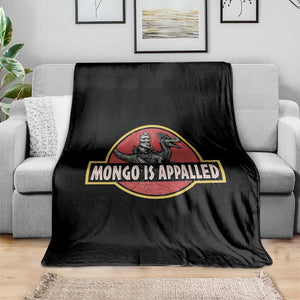 Retro Mongo is Appalled Throw Blanket Princess Cat Riding Dinosaur Book Lover TS14 Print Your Wear