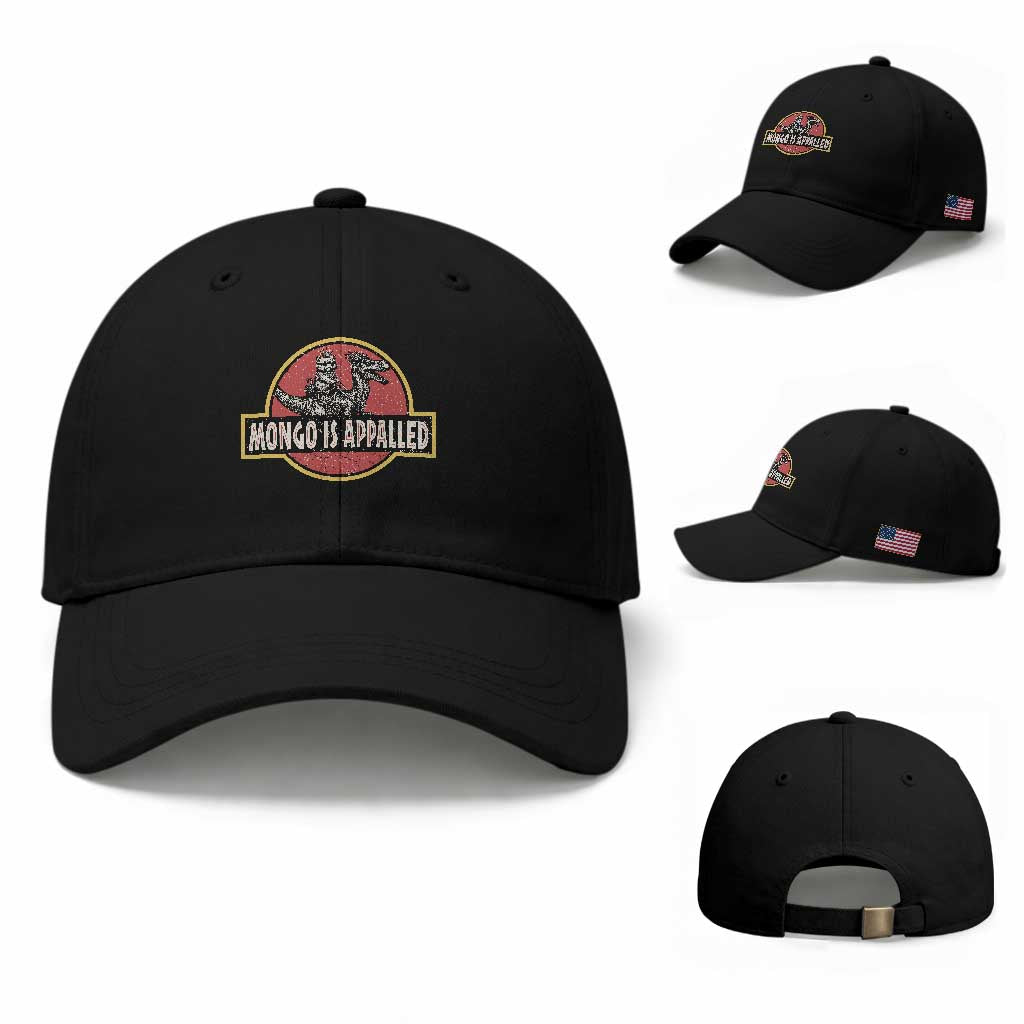 Retro Mongo is Appalled Baseball Cap Princess Donut and Mongo Book Lover TS14 Baseball Cap Universal Fit Black Print Your Wear