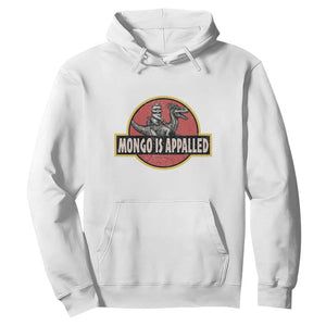 Retro Mongo is Appalled Hoodie Princess Cat Riding Dinosaur Book Lover TS14 White Print Your Wear