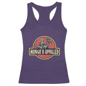 Retro Mongo is Appalled Racerback Tank Top Princess Cat Riding Dinosaur Book Lover TS14 Purple Print Your Wear