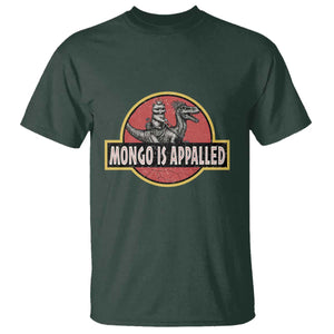 Retro Mongo is Appalled T Shirt Princess Cat Riding Dinosaur Book Lover TS14 Dark Forest Green Print Your Wear