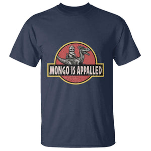 Retro Mongo is Appalled T Shirt Princess Cat Riding Dinosaur Book Lover TS14 Navy Print Your Wear
