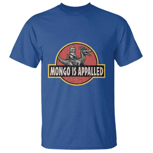 Retro Mongo is Appalled T Shirt Princess Cat Riding Dinosaur Book Lover TS14 Royal Blue Print Your Wear