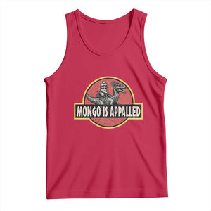 Retro Mongo is Appalled Tank Top Princess Cat Riding Dinosaur Book Lover TS14 Red Print Your Wear