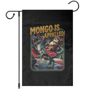 Mongo is Appalled Garden Flag Vintage Princess Cat Riding Dinosaur Sci-Fi Book Lover TS14 Black Print Your Wear