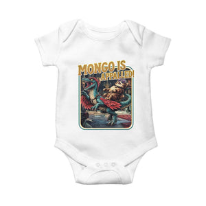 Mongo is Appalled Baby Onesie Vintage Princess Cat Riding Dinosaur Sci-Fi Book Lover TS14 White Print Your Wear