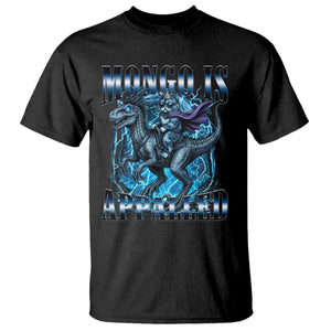 Mongo is Appalled T Shirt Funny Princess Cat Riding Dinosaur TS14 Black Print Your Wear