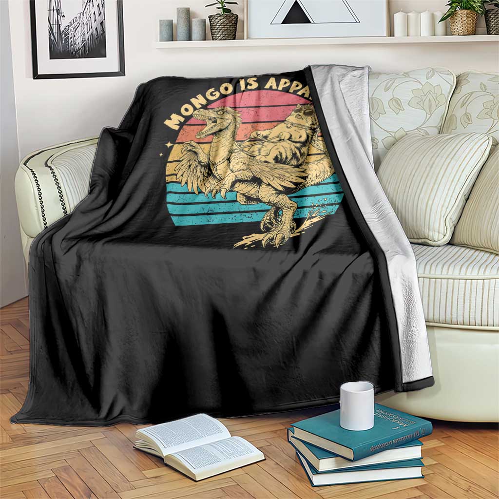 Mongo is Appalled Throw Blanket Vintage Princess Cat Riding Dinosaur TS14 Print Your Wear