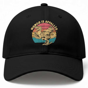 Mongo is Appalled Baseball Cap Vintage Princess Cat Riding Dinosaur TS14 Print Your Wear