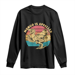 Mongo is Appalled Long Sleeve Shirt Vintage Princess Cat Riding Dinosaur TS14 Black Print Your Wear