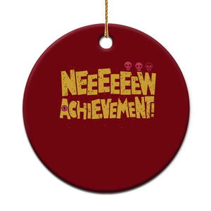 New Achievement Ceramic Ornament Funny Sci-Fi Book Lover TS14 1pc Red Print Your Wear