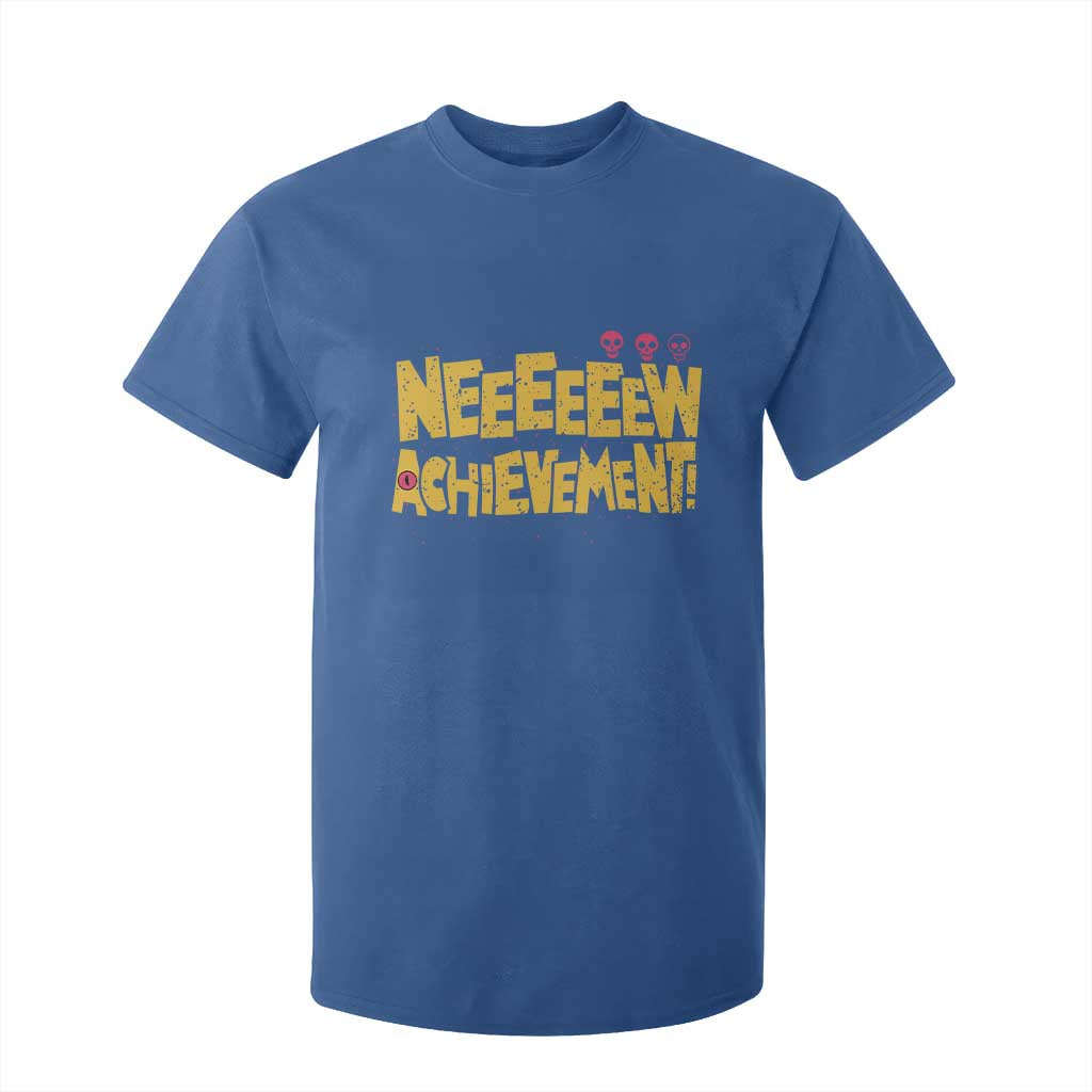 New Achievement T Shirt For Kid Funny Sci-Fi Book Lover TS14 Royal Blue Print Your Wear