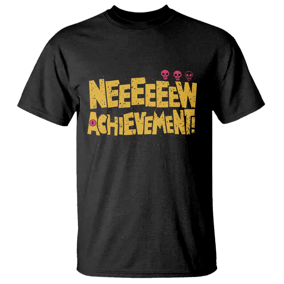 New Achievement T Shirt Funny Sci-Fi Book Lover TS14 Black Print Your Wear