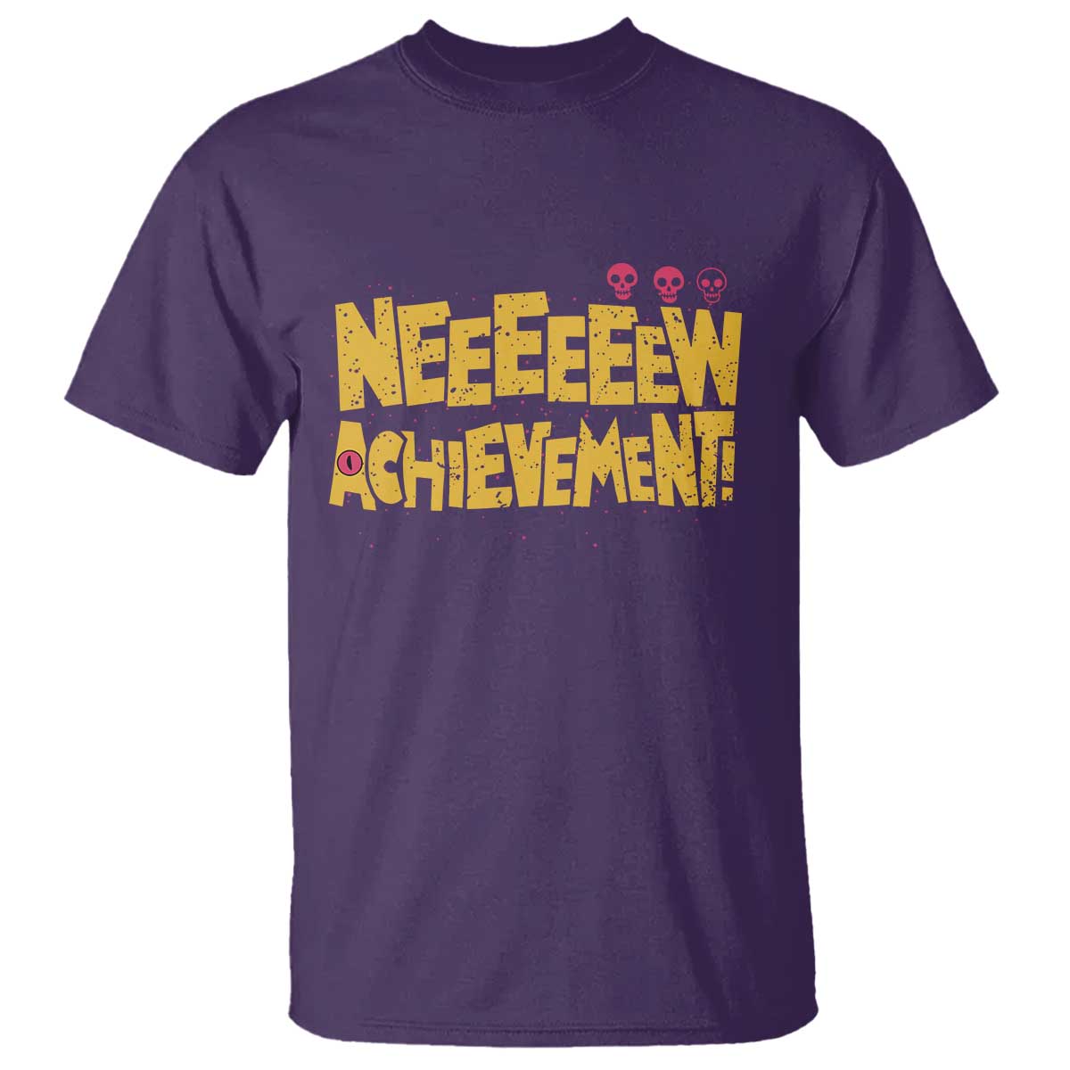 New Achievement T Shirt Funny Sci-Fi Book Lover TS14 Purple Print Your Wear
