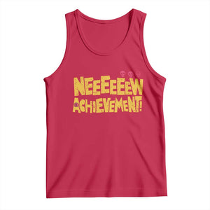 New Achievement Tank Top Funny Sci-Fi Book Lover TS14 Red Print Your Wear