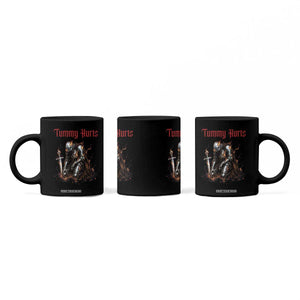 Tummy Hurts Coffee Mug Funny Medieval Knight Dark Humor TS14 Print Your Wear