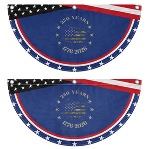 250 Years Anniversary Patriotic Fan Flag Jet Fighter US Flag Camo TS14 2pcs pack Classic Navy Print Your Wear