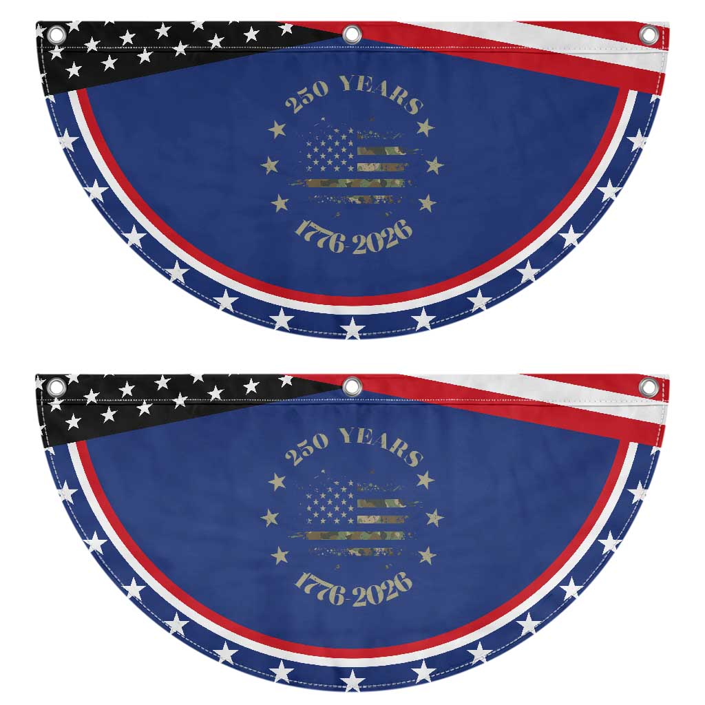 250 Years Anniversary Patriotic Fan Flag Jet Fighter US Flag Camo TS14 2pcs pack Classic Navy Print Your Wear