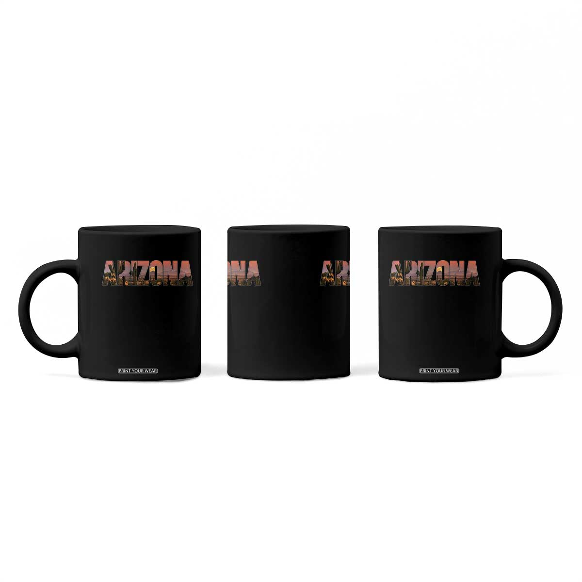 Arizona Photo Landscape Cactus Dessert Mountains Nature Coffee Mug TS14 Print Your Wear