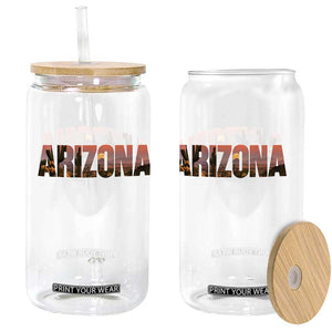 Arizona Photo Landscape Cactus Dessert Mountains Nature Glass Can TS14 Print Your Wear