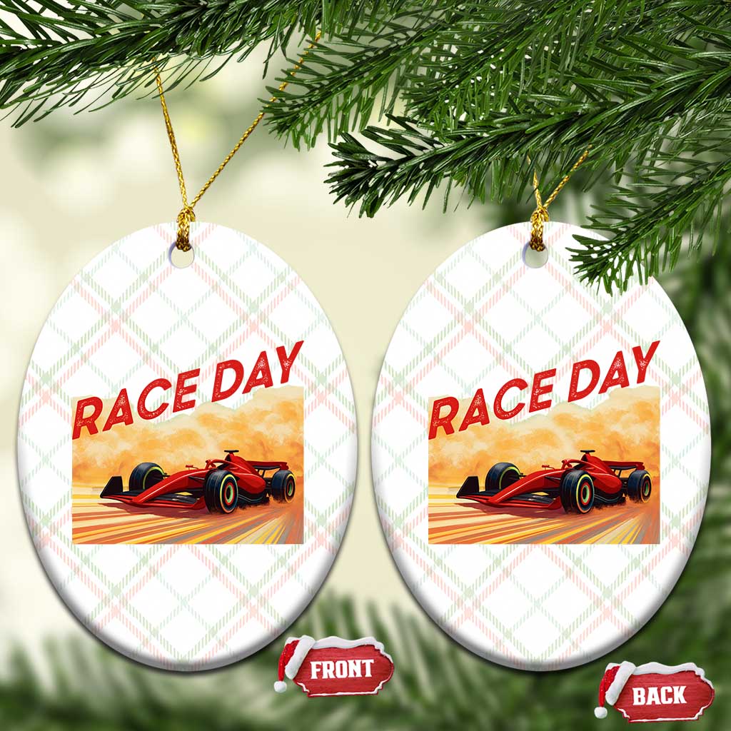 Vintage Racing Formula Car Ceramic Ornament TS14 Print Your Wear