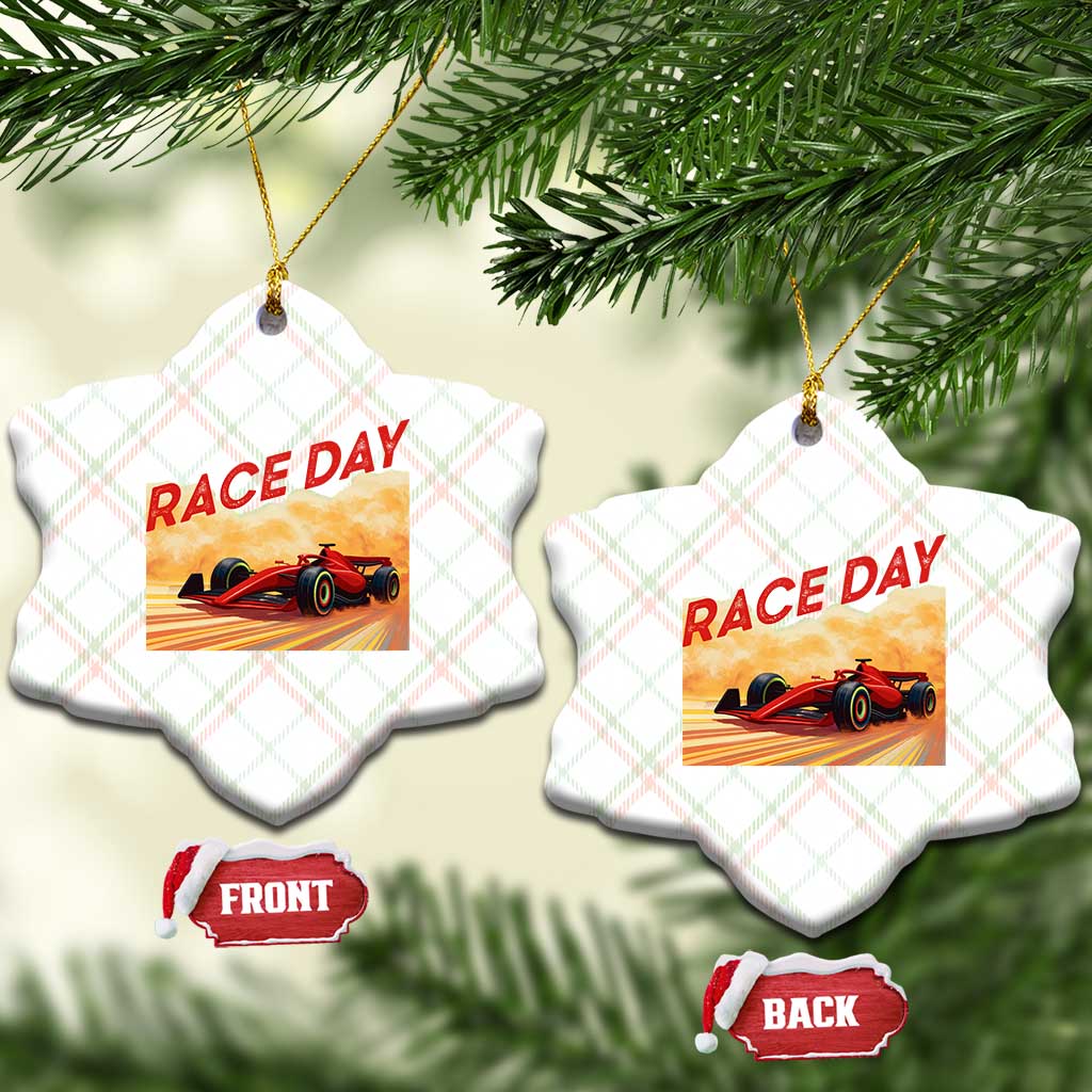 Vintage Racing Formula Car Ceramic Ornament TS14 Print Your Wear