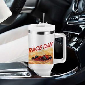 Vintage Racing Formula Car Tumbler With Handle TS14 Print Your Wear