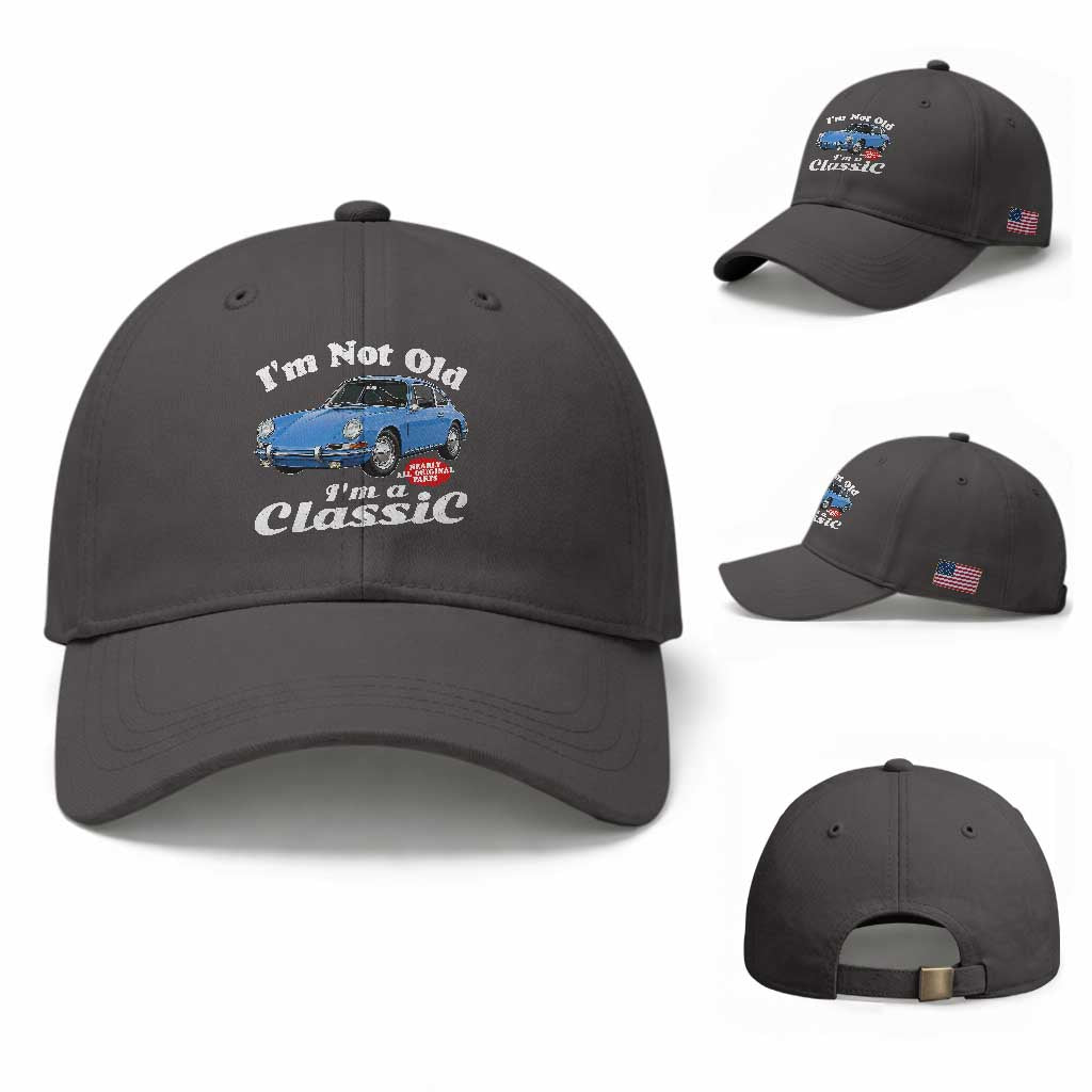 I'm Not Old I'm A Classic Baseball Cap Vintage 1963 Classic Sports Car