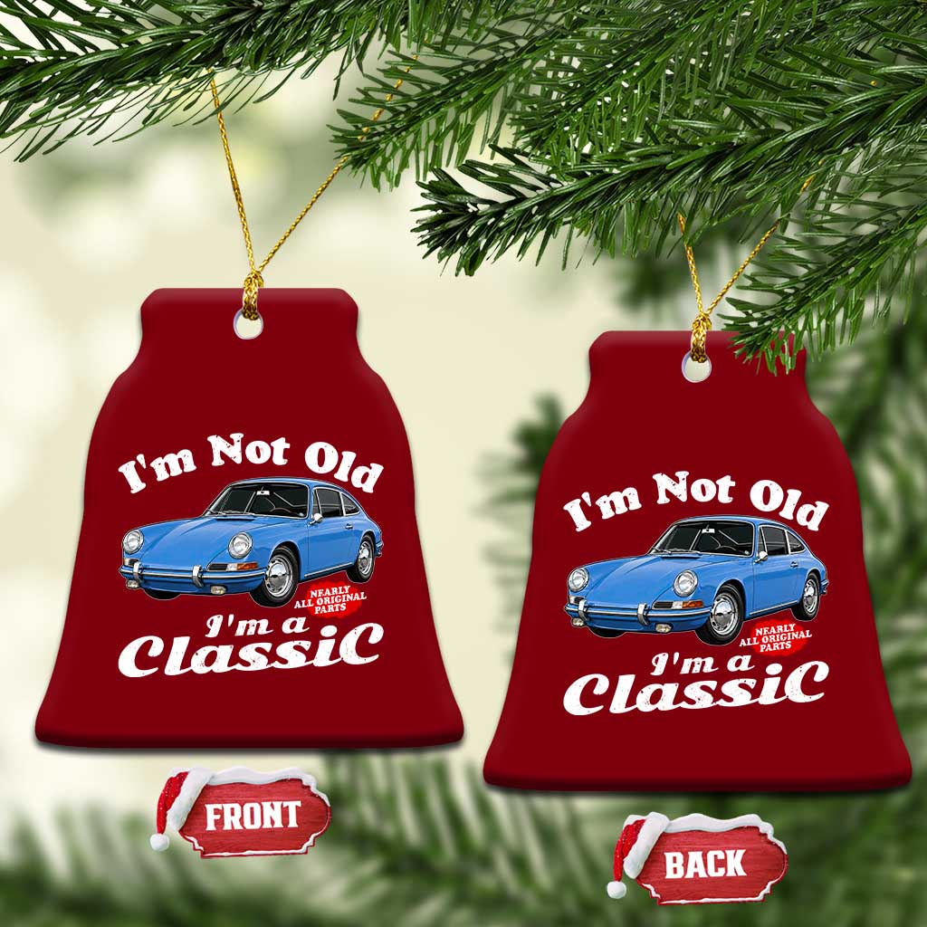 I'm Not Old I'm A Classic Ceramic Ornament Vintage 1963 Classic Sports Car