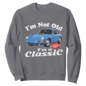 I'm Not Old I'm A Classic Sweatshirt Vintage 1963 Classic Sports Car