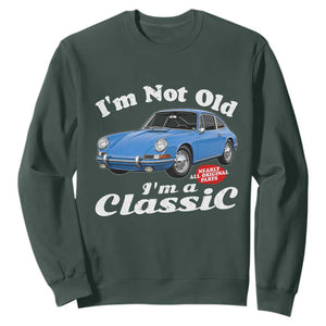 I'm Not Old I'm A Classic Sweatshirt Vintage 1963 Classic Sports Car