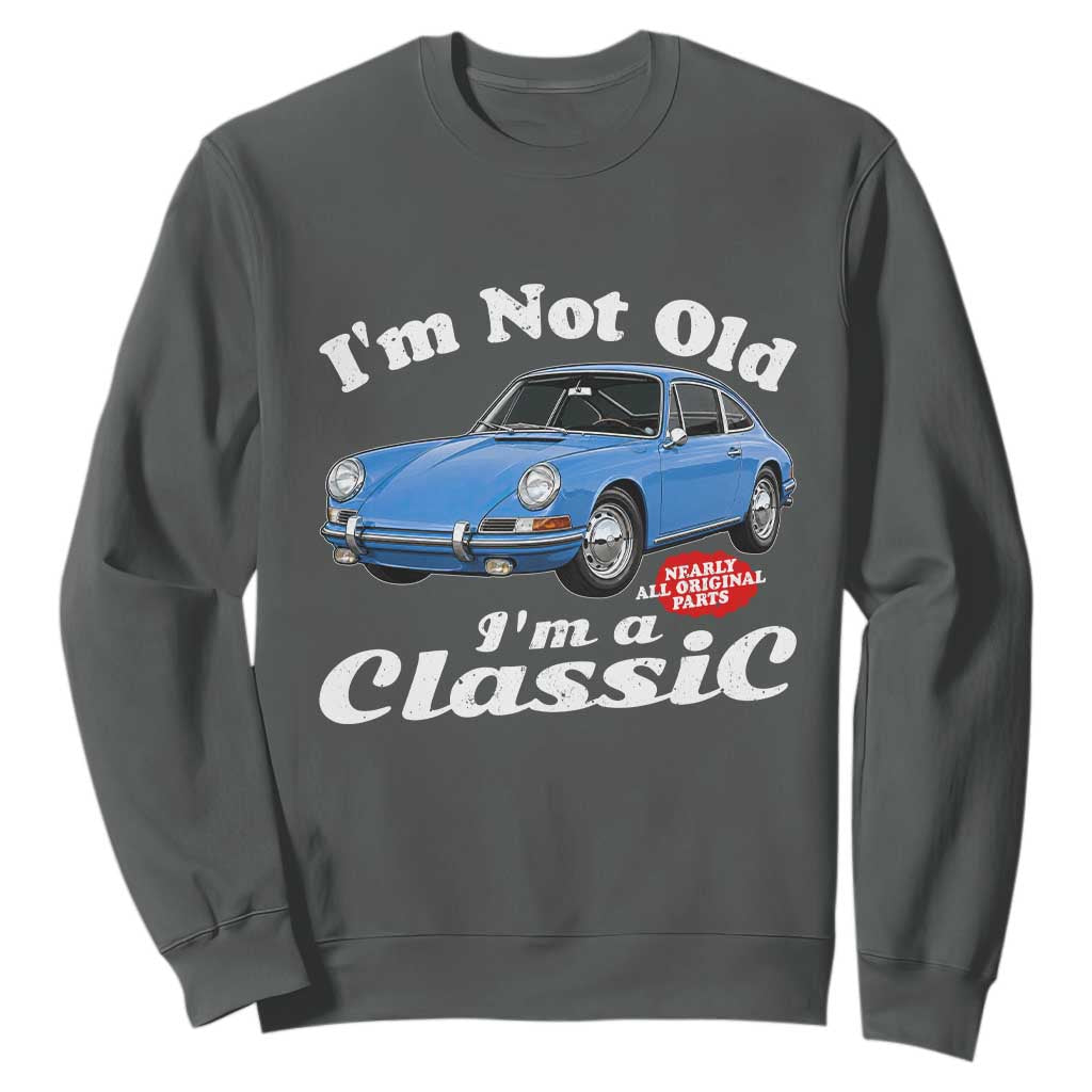 I'm Not Old I'm A Classic Sweatshirt Vintage 1963 Classic Sports Car