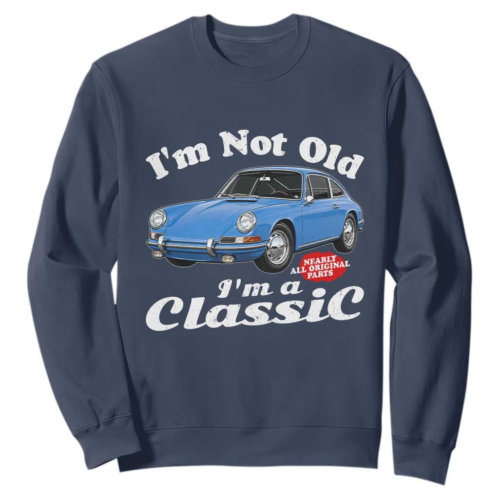 I'm Not Old I'm A Classic Sweatshirt Vintage 1963 Classic Sports Car