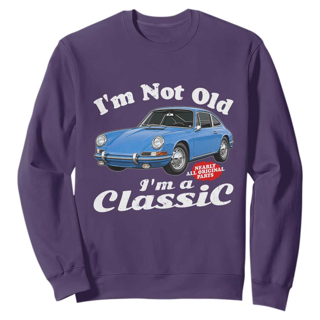 I'm Not Old I'm A Classic Sweatshirt Vintage 1963 Classic Sports Car
