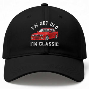 I'm Not Old I'm A Classic Baseball Cap Vintage 1986 Classic German Performance Car