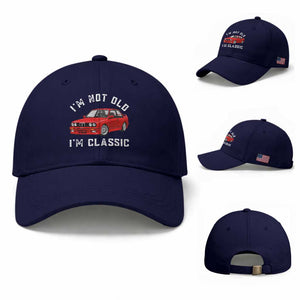 I'm Not Old I'm A Classic Baseball Cap Vintage 1986 Classic German Performance Car