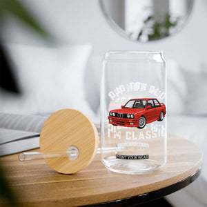 I'm Not Old I'm A Classic Glass Can Vintage 1986 Classic German Performance Car