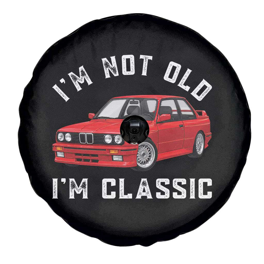 I'm Not Old I'm A Classic Spare Tire Cover Vintage 1986 Classic German Performance Car