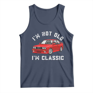 I'm Not Old I'm A Classic Tank Top Vintage 1986 Classic German Performance Car